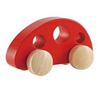 Hape - e0052 - jouet de premier age - mini van - rouge Rouge G