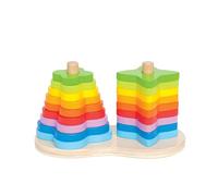 HaPe - E0406 - Forme à trier et à empiler - Arc-en-ciel double