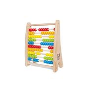 Hape - E0412 - Jeu Educatif - Abaque De Perles Arc-en-Ciel