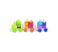Autres jeux de construction GENERIQUE Hape - e0417 - jouet de premier age - blocs train fantaisie