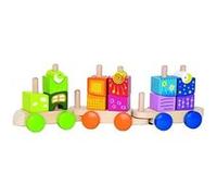 Autres jeux de construction GENERIQUE Hape - e0417 - jouet de premier age - blocs train fantaisie