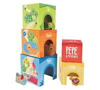 Hape - E0451 - Cubes à Empiler Puppy et Ses Amis