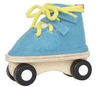 Hape - e1020 - loisirs créatifs - patins à lacer - bleu Bleu G