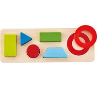 Hape - E1615 - Puzzle Géométrique Recto Verso