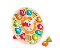 Hape - E1622 - Puzzle Horloge, Beige