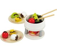 Hape - E3132 - Jeu d'Imitation en Bois - Cuisine - Fondue au Chocolat