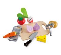 Aliments à découper et ustensiles