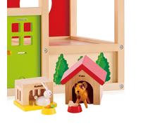 Hape E3455 Animaux de compagnie pour toute la famille, 12 pcs