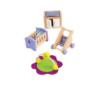 Hape E3459 Baby's Room - Wooden Dolls House Accessories baby room