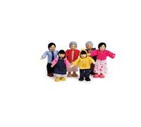 Hape - E3502 - Mini-Poupée - Famille Heureuse - Asiatique