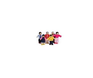 Hape - E3502 - Mini-Poupée - Famille Heureuse - Asiatique