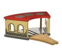 Hape - E3704 - Circuit de Train en Bois - Gare de Triage G