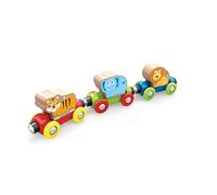 Hape - E3807 - Circuit de Train en Bois - Voyage dans la Jungle
