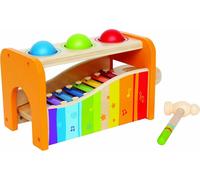 Hape Early Melodies xylophone et jeu de marteaux, E0305