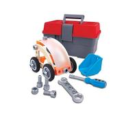 HaPe International – Jeu de construction Build 'n' Drive Car Set – Argenté – Pour enfants