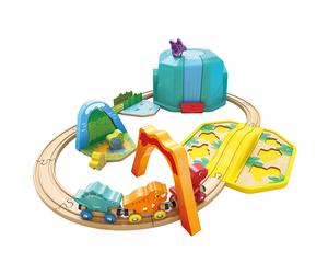 Hape Ensemble Seau Du Train Des Dinosaures