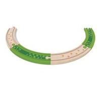 Hape extension en bois du chemin de fer Jungle 4 parties Groen G