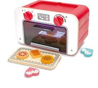 Hape Four de Cuisine Magique - pour Les Enfants de 3 Ans et Plus - Jeu d'Imitation Interactif Cuisine, Four Fonction Innovante - Jouet Interactif avec Sons, Lumière et Minuterie - Jeu de Rôle