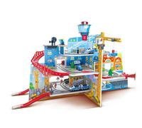 Hape Grand City Set - Coffret montagne urbaine 3 niveaux multicolore E3768 (114,5 x 65,4 x 63,2 cm)