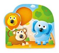 Hape grand nez-puzzle jungle 3 pièces G