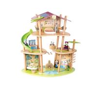 Hape Green Planet Explorers La Maison en Bambou des Pandas