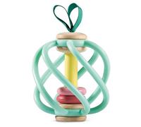 HaPe International Hochet Pomme – Silicone et bois