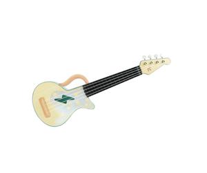 Hape - Instrument de Musique en Bois - Ukulélé Rock'n'Roll avec Partitions - Jouet d'Éveil Musical - Petite Guitare pour Enfant dès 3 Ans - Idée Cadeau Fille et Garçon - Taille Enfant