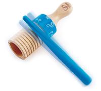 Hape Instrument de musique Set de rythme Instruments de percussion en bois Jouet musical Klapper