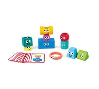 HaPe International – Jeu éducatif Set de 10 blocs à empiler Montessori en bois Beige dès 12 mois