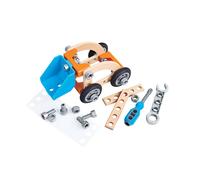 HaPe International – Jeu de construction Build 'n' Drive Car Set – Argenté – Pour enfants