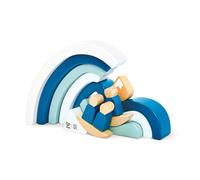 Hape Jeu De Construction Hokusai Great Wave Blocks Set 14 Pièces