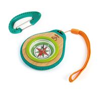 Hape Jeu Dextérieur Exploration En Bambou Nature Fun - Ensemble Boussole - Dès 4 Ans Et +