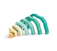 Arctic Polar Bear Stacking Blocks Aqua G