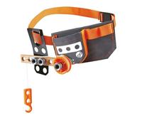 Hape Jouet Ceinture Porte-Outils Bricolage Expériences Scientifiques - Jouet en Bois 19 Pièces pour Enfants Filles et Garçons - Kit Éducatif Junior Inventor pour Enfant de 4 Ans et Plus