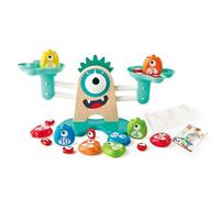 Hape - Jouet Mathématiques Enfant dès 3 ans - Famille des Monstres Mathématiques et Équilibre - Jouet Éducatif pour Garçons & Filles - Apprendre à Compter de Façon Ludique