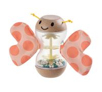 HAPE Bâton de pluie papillon Robert – Jouet sensoriel Rose 106x65x111cm Bébé
