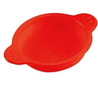 Hape - Jouet Tamis Sable Rouge - Jouet de Plage dès 18 mois - Spécial Découverte et Créativité de l'Enfant - Sans Phtalates et Résistant aux UV