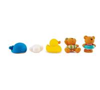 Hape Kids Little Splashers Teddy And Friends Bath Squirts