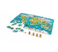 Hape Puzzle 2 en 1 Tour du Monde