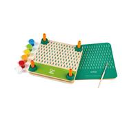 HAPE-Kit de presse à fleurs bambou et plastique 18,5x18,5x7,6 cm à partir de 5 ans