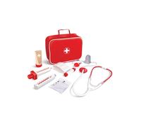 Hape The Doctor´s Briefcase Rouge Enfants