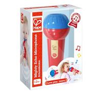 Hape - Micro Enfant à Résonance - Microphone sans Fil et sans Piles - Jouet Musical en Bois - Jeu pour Bébé dès 12 Mois - Instrument de Musique Fille et Garçon - Amplifie la Voix