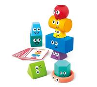 Hape Montessori Jeu éducatif coloré en Bois pour Enfants à partir de 12 Mois