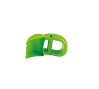 Hape Pelleteuse Manuelle Rouge, Bac à Sable, Terrain de Jeu - Lisse & Facile pour Petites Mains, Enfant 18 Mois et Plus