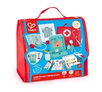 Hape - Jeux en bois pour enfants Trousse de médecin avec instruments interactifs