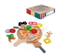 Hape Pizza-Set de Hape Jeu de cuisine avec emballage en carton à pizza pour un plaisir encore plus grand