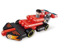 Hape Polym Racing Car | Ensemble de 31 pièces avec Figurines et Accessoires