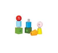 Hape preschool - 3602658 - jeu de construction - set à visser contient 8 cubes