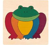 Hape puzzle en bois Rainbow Grenouille junior 8 pièces Multicolor G