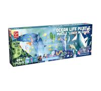 Hape Puzzle Fluorescent Vie Marine 200 Pièces